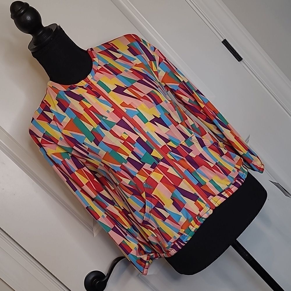 LulaRoe sz 14 junior athletic leisure, zippered jacket, NWT